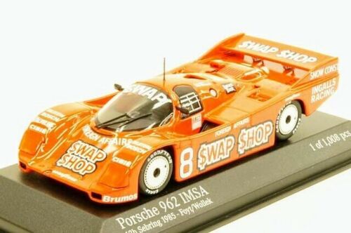 1:43 Porsche 962 n°8 Sebring 1985 1/43 • MINICHAMPS 400856508 - Imagen 1 de 1