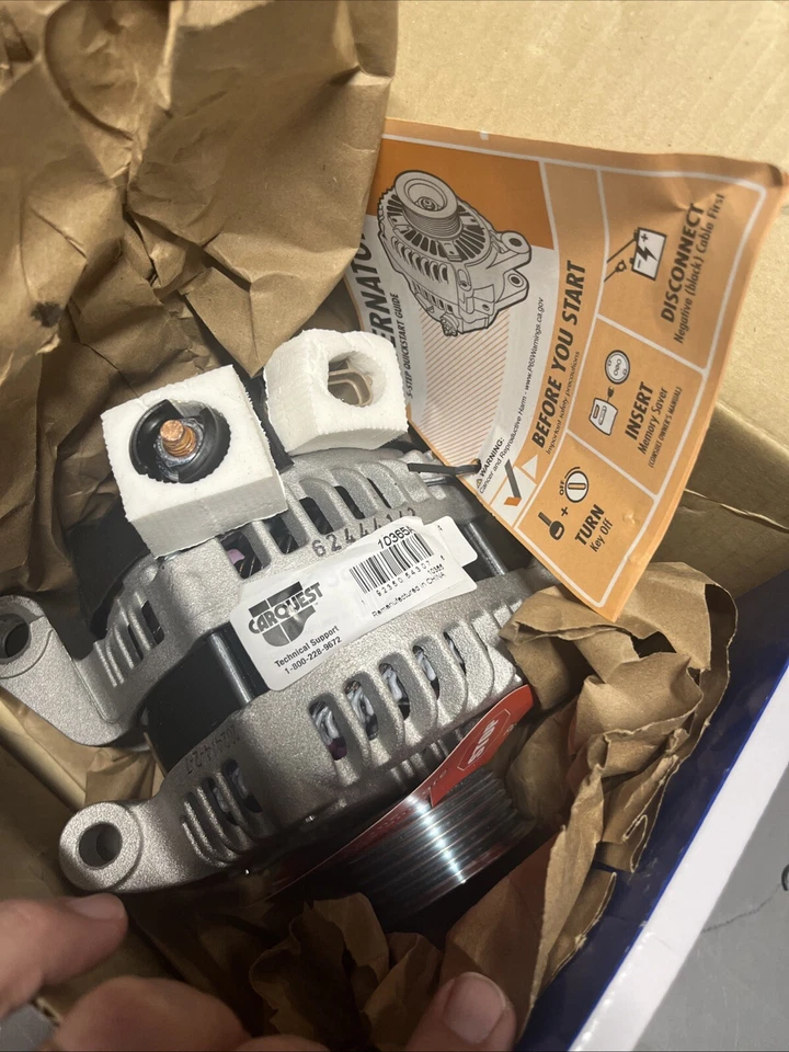 *¡Rebajado!* Alternador Carquest 10365A Ford F250 F350 E250 E350 2017-2022 Foto 4 de 4