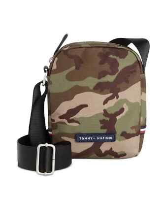 $98 Tommy Hilfiger Mens Alexander Green Camouflage Mini
