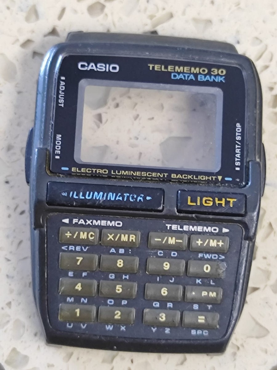 その他 CASIO C B-30 B N Original CASIO CASE CASIO DATA BANK 30 DBC-30 Black . QW..1253