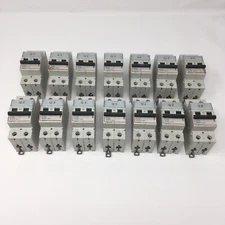 (Lot of 14) Legrand DX3 C10 10KA Circuit Breakers Used 407782 6000-3
