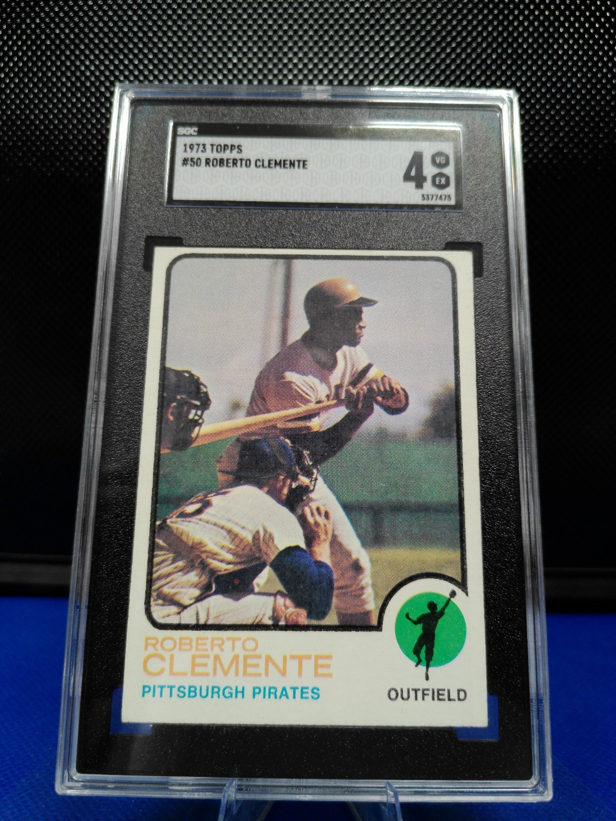 1973 Topps - Roberto Clemente #50 - SGC 4
