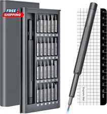 Christmas Stocking Stuffers for Men: 25-In-1 Mini Precision Screwdriver Set Smal