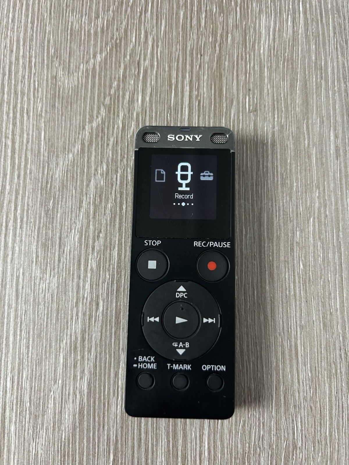 Sony ICD-UX560 Stereo Digital Voice Recorder, Tested, Works