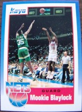 NEW JERSEY NETS SGA, Kayo, Team Night Sheet - You Pick Player