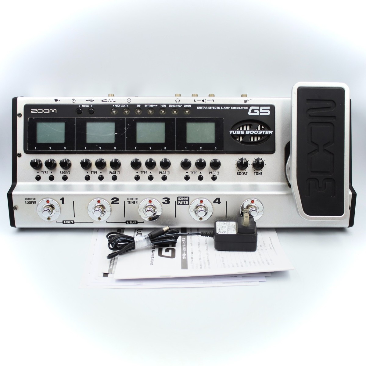 ZOOM G5 ギターエフェクター G5 Guitar Effects & Amp Simulator Pedal | Zoom