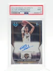 VICTOR WEMBANYAMA 2022-23 BOWMAN U PROSPECT AUTO 1ST #101 92 PSA 9 Q1312