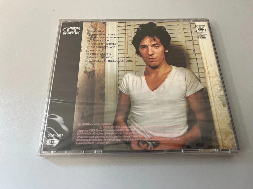 Bruce Springsteen – Darkness On The Edge Of Town CD © 1978/8? (no barcode) NEW! - Bild 2 von 2