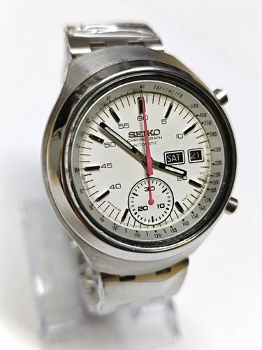 Seiko 6139 7101 AKA Storm Trooper Helmet Vintage Watch Running