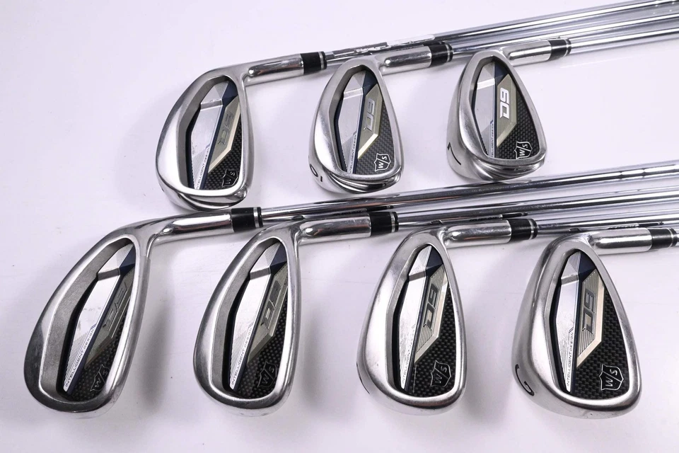 Wilson D9 Irons / 5-PW+GW / Uniflex KBS Max Ultralite Shafts - Image 2 of 4