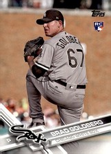 2017 Topps Update #US190 Brad Goldberg RC Chicago White Sox