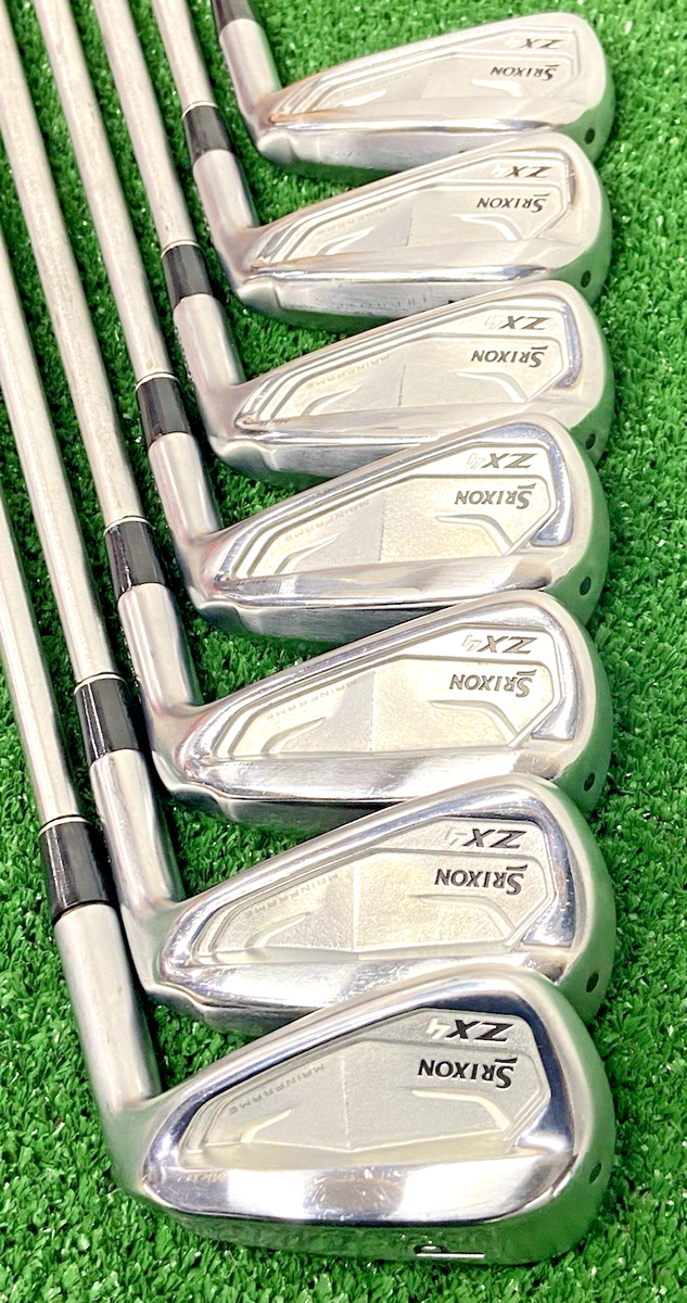 Srixon ZX4 MKII Face Forged Iron Set 4-PW RH Aerotech Stiff