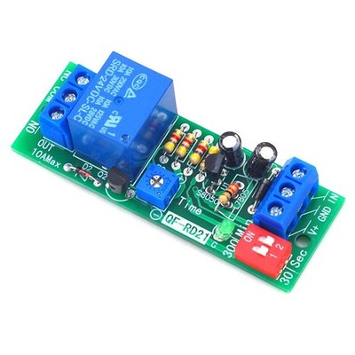 DC 5/12/24V Time Delay Relay Module Timing Timer Switch Turn ON/OFF