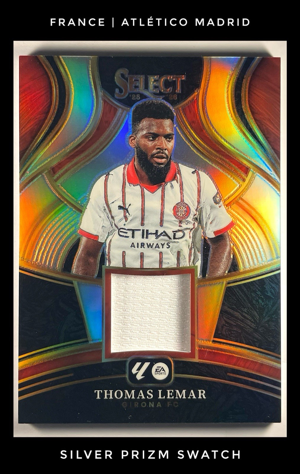 Thomas Lemar | 2025-26 Select La Liga  #SM-TL  | Prizm Patch | Atlético Madrid