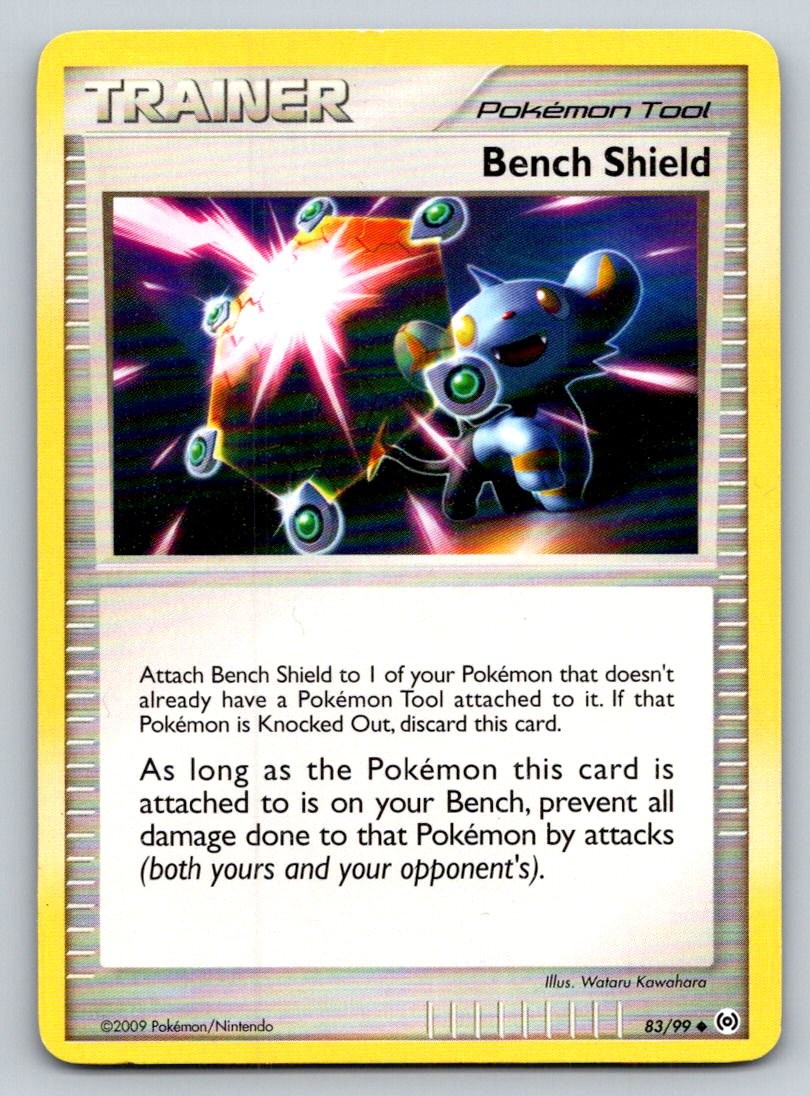 Bench Shield 83/99 Uncommon Arceus Pokemon Near Mint