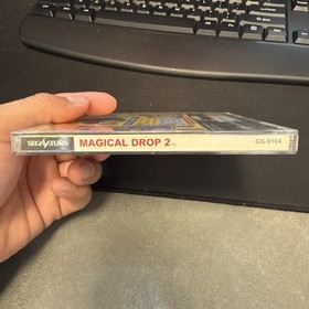 Magical Drop 2 Sega Saturn SS Japan Very Good+ Condition! US SELLER!!!
