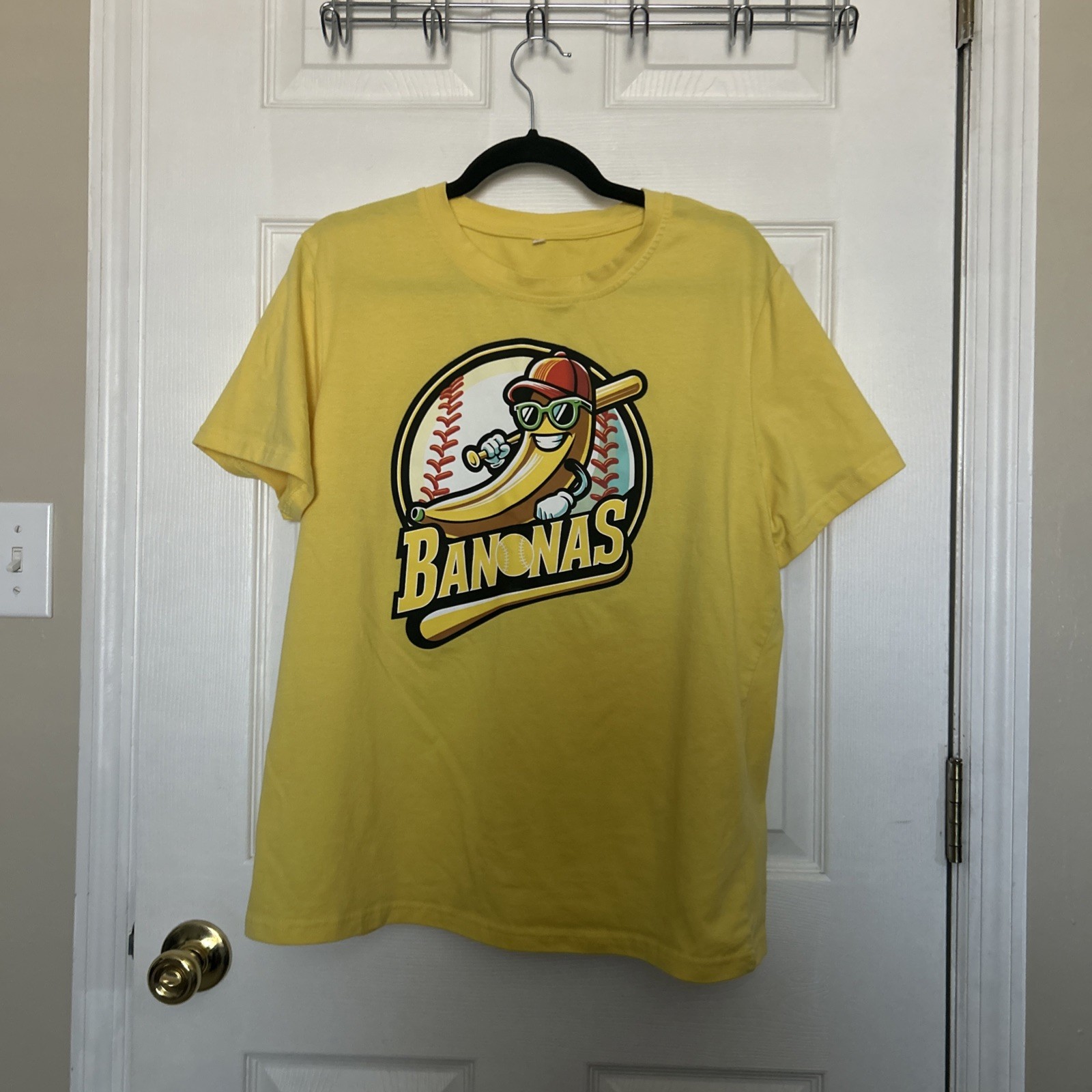 Savannah Bananas Baseball Yellow Logo T-Shirt Men's extra large
