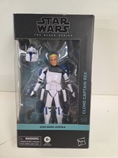 Star Wars Black Series 6  Clone Captain Rex Phase 1  16 - In Collector Case New