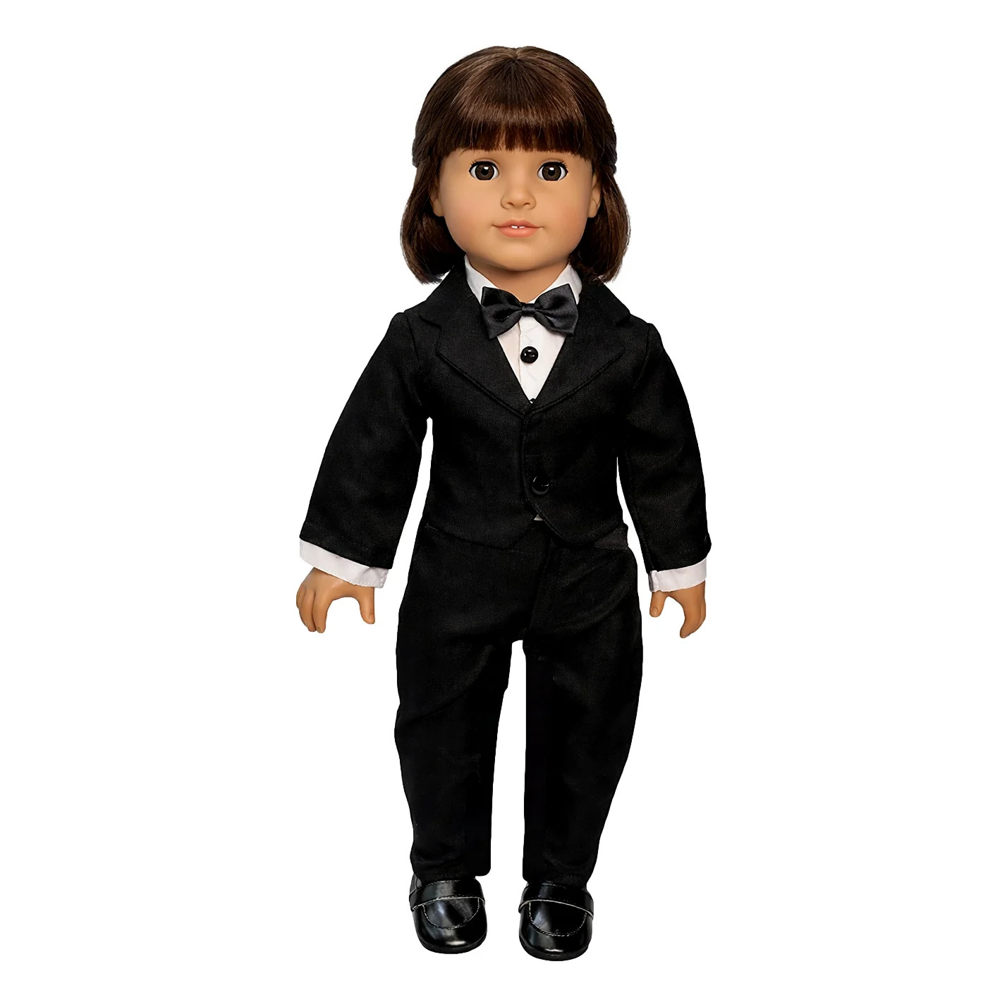 Black Tuxedo Outfit 18" Doll Clothes Fits American Girl Doll