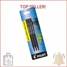 Pilot, FriXion Ball Gel Ink Refills for Erasable Pens, Fine Point 0.7 mm, Pack o