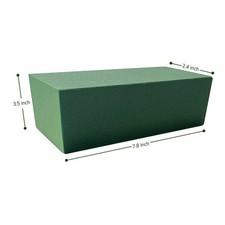 Floral Foam Blocks Set 6-Pack Green Dry  Wet flower arrangement