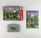 Army Men: Sarge's Heroes (Nintendo 64, 1999) CIB Complete Authentic - Tested