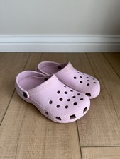 Pink CROCS Girls Size 13