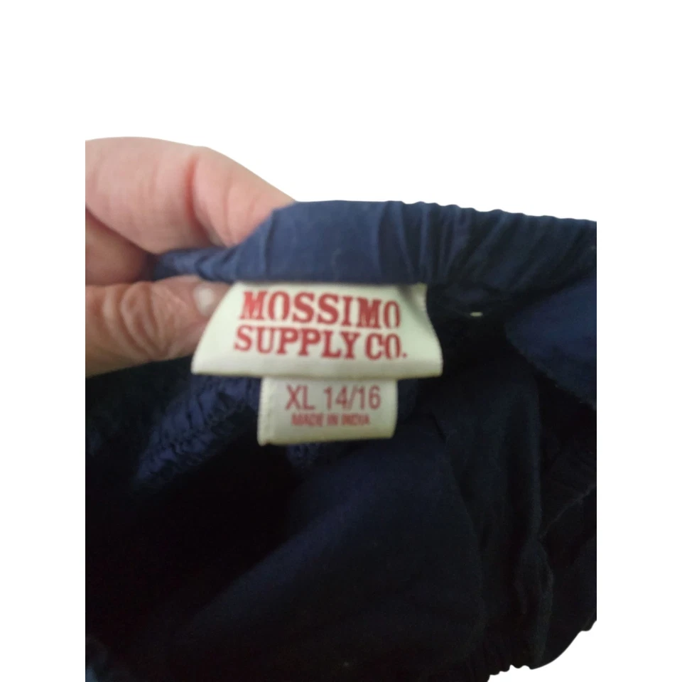 Mossimo Supply Co. Vestido informal con ojales azul marino XL (14/16) para niñas Foto 4 de 4