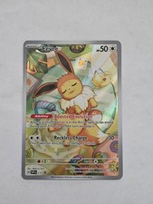 Eevee SVP 173 Scarlet & Violet Black Star Promo Holo Pokemon Card NM 10