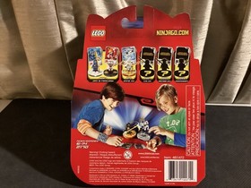 Lego Ninjago Masters of Spinjitzu Cole DX 2170 Battle Spinner Spinja 2011
