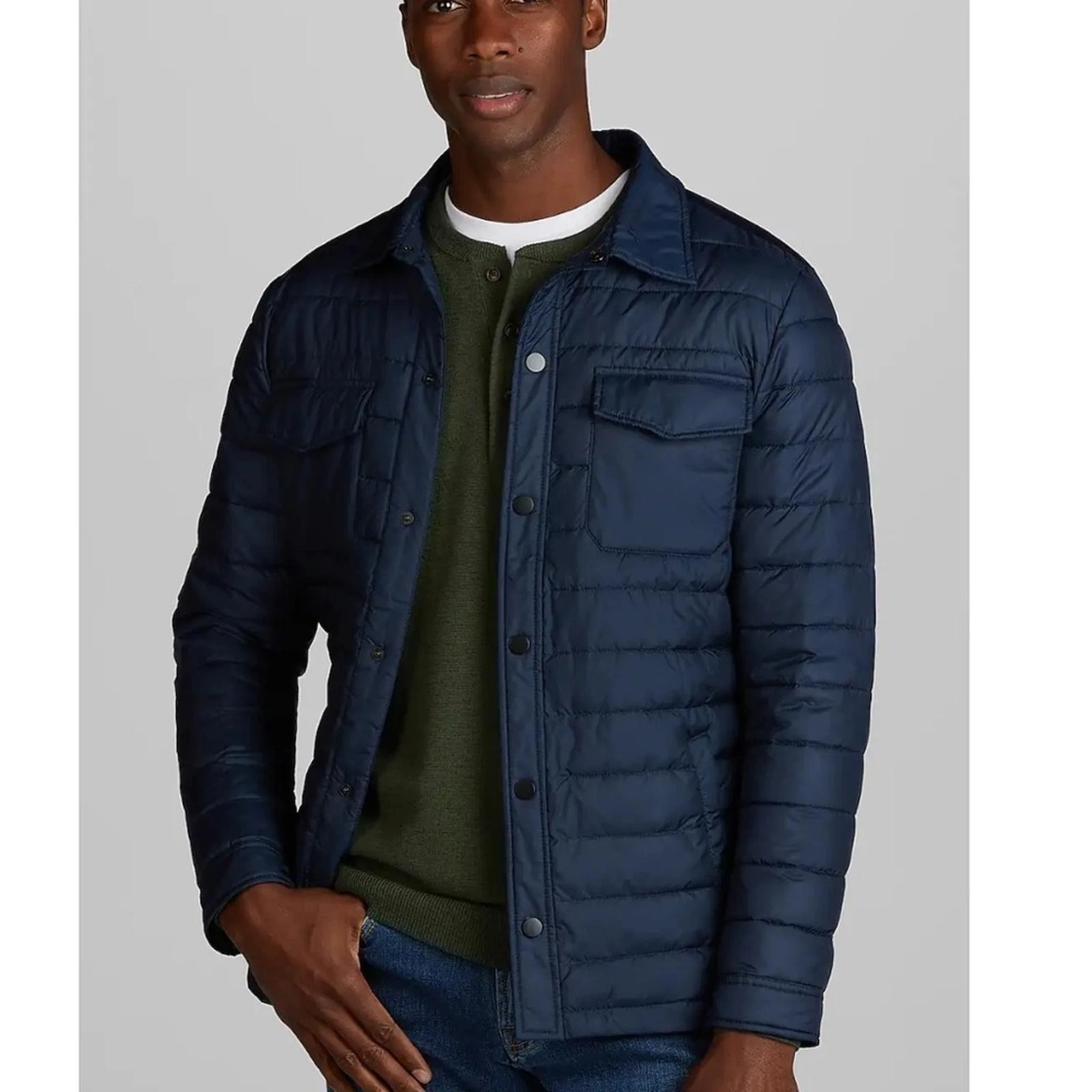 Jos. A. Bank Packable jacket. NWT. Lightweight. M
Opens in a new window or tab