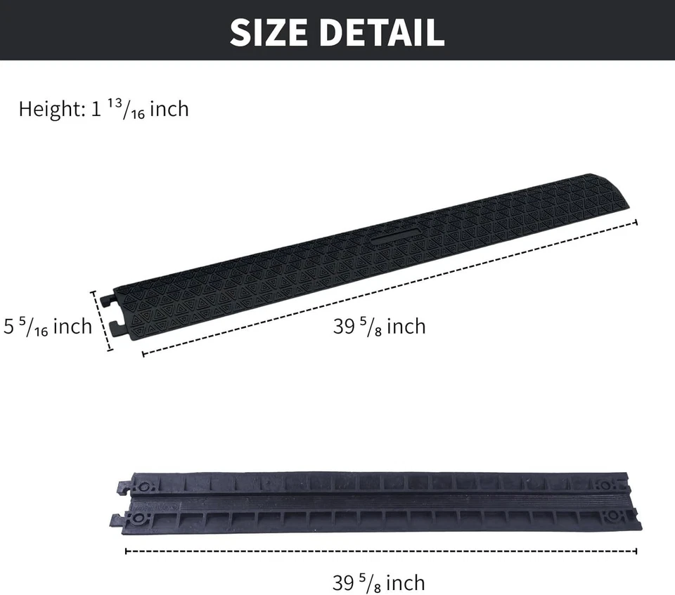 Paquete de 4 cubiertas de cable de 6 pies para manguera y cable protector de cable duradero Foto 2 de 4