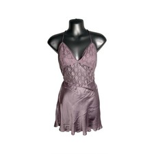 Free People New Love Mini Slip Dress | Lilac Satin Lace Bodice | Women’s Size S