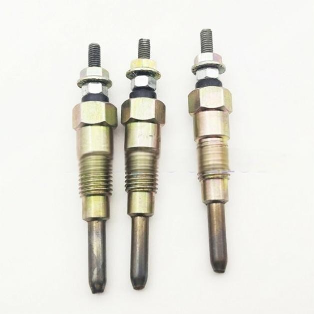 3 pcs Glow Plug 15951-65512 For Kubota B20 B4200 B5200 B6200 B7200 B8200 B9200