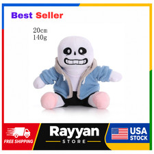 23cm Undertale Sans Plush Toy Anime Game Soft Stuffed Doll Kids Gift Decor New