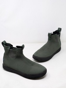 Vessi Weekend Chelsea Mens 10 Waterproof Knit Boots Olive Green Brown Ankle Boot Vessi Weekend Chelsea | eBay main image 4