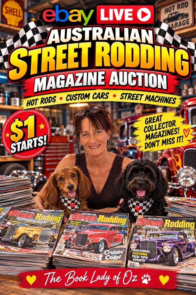 🏁 Australian Street Rodding Magazine Auction | Hot Rods & Custom Cars