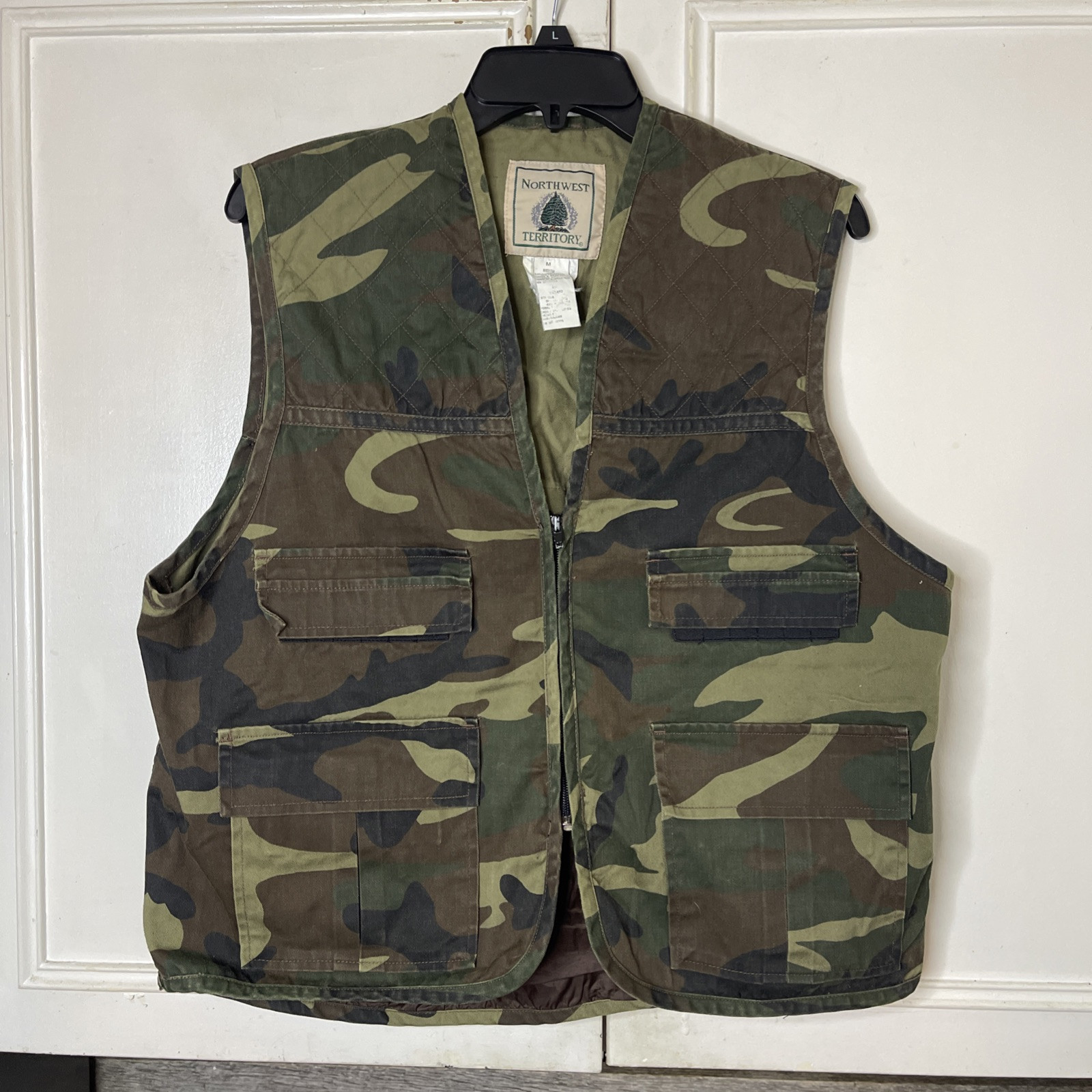 Northwest Territory Cammouflauge Hunting Fishing Vest Men's Size M