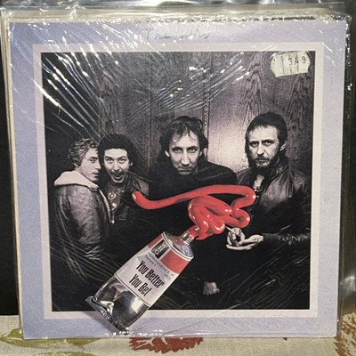 SEALED   THE WHO 7'' 1981 orig first press UK Polydor 45 YOU BETTER YOU BET/Quiet