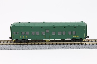 N Scale Micro-Trains MTL 116030.1 Pullman Troop Sleeper Car C&O X859 Green