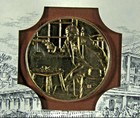 Billy The Kid Pat Garrett 24k Gold Plated Sterling Silver Medal — photo 1