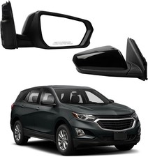 Right Passenger Side Mirror Compatible with 2018-2023 Chevy Equinox GMC Terrain