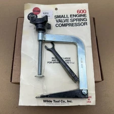 WILDE TOOL   #600 USA MADE--SMALL Engine Valve Spring Compressor  Professional