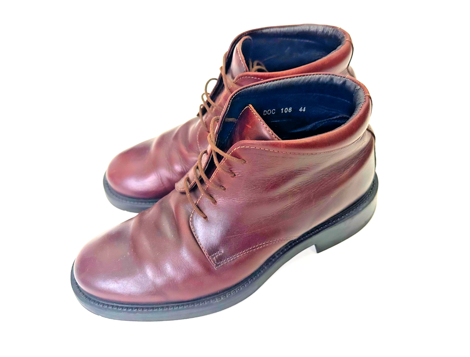 Jones Bootmaker Chukka Leather Derby Boots Dk Brown UK10 | eBay UK