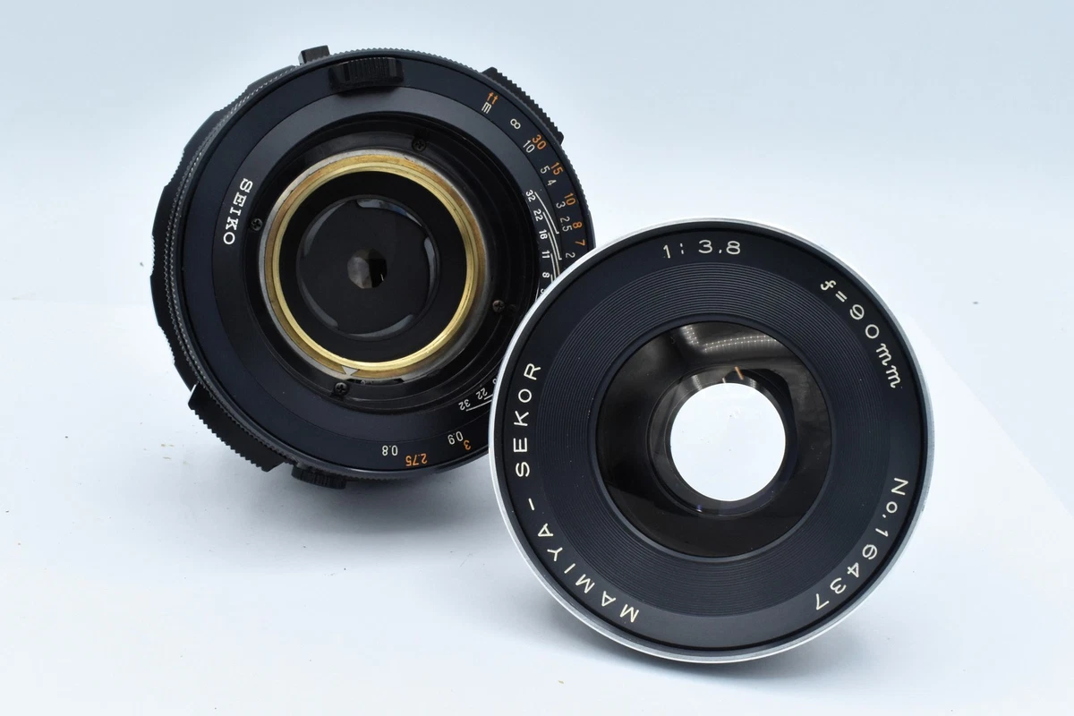 Mamiya f/3.8 Camera Lenses 90mm Focal for sale - eBay