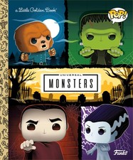 Image of Universal Monsters Little Golden Book (Funko Pop) by M.D. Brundlefly | Hardcover