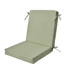 Better Homes  Gardens 44" x 20" Outdoor Chair Seat Cushion, 1-Piece, Green
