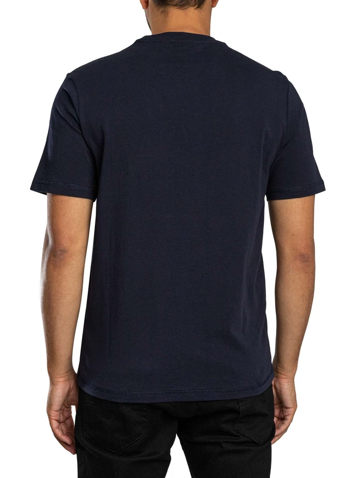 Napapijri Pour des hommes T-shirt drapeau Tiki, Bleu - Photo 3/4