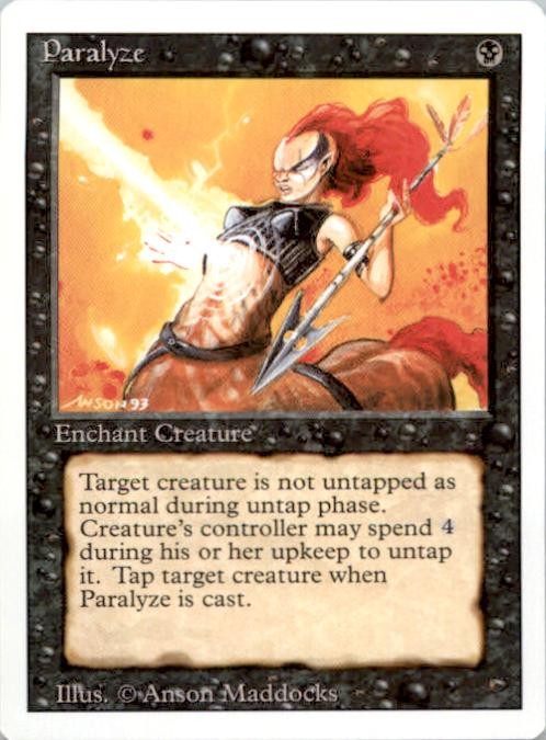 Paralyze Revised Edition NM