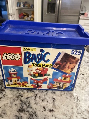 Lego Basic Building Set #525 Incomplete Set 1990